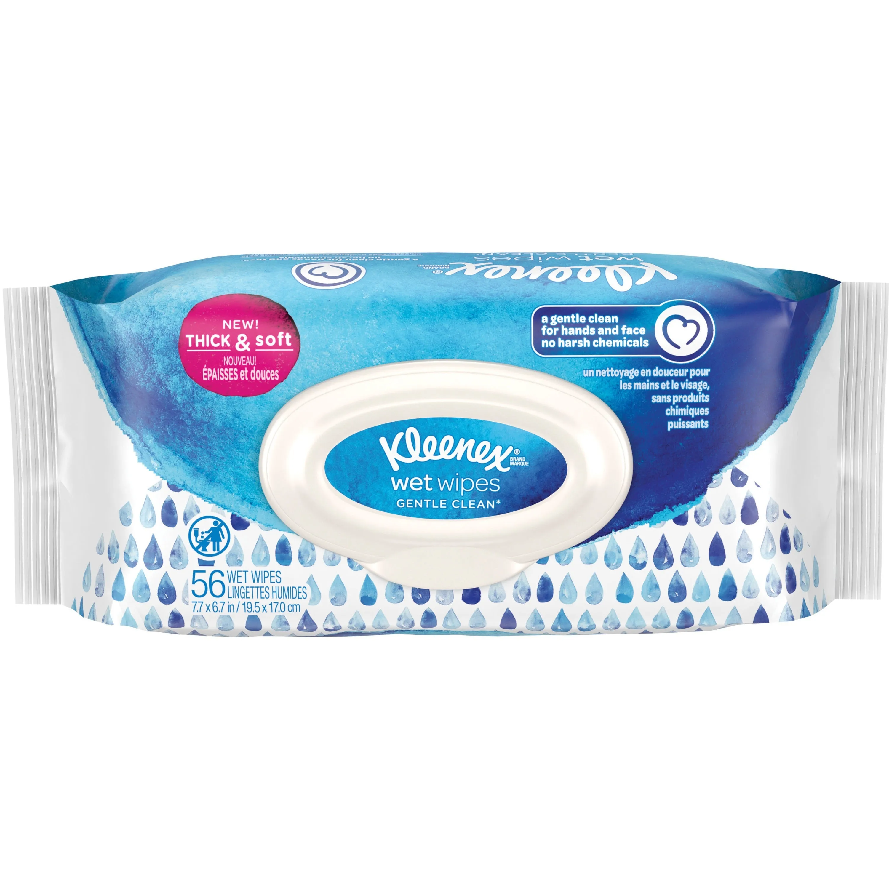 Kleenex Gentle Clean Wet Wipes