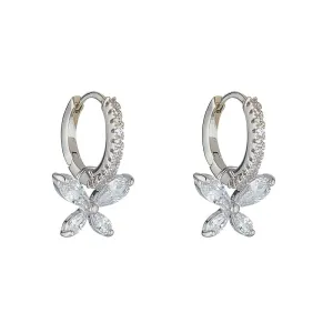 Knight & Day Natalie Rhodium Earrings P124EAP