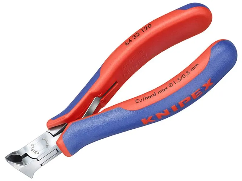 KNIPEX Electronic Oblique End Cutting Nippers 120Mm