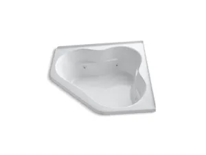 KOHLER K-1160-F-0 Tercet 60" x 60" whirlpool with integral flange and center drain