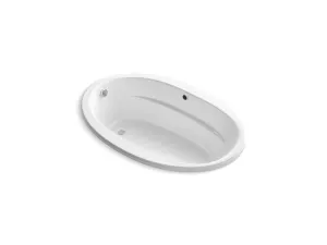 KOHLER K-1163-W1 Sunward 60" x 42" drop-in bath with Bask heated surface