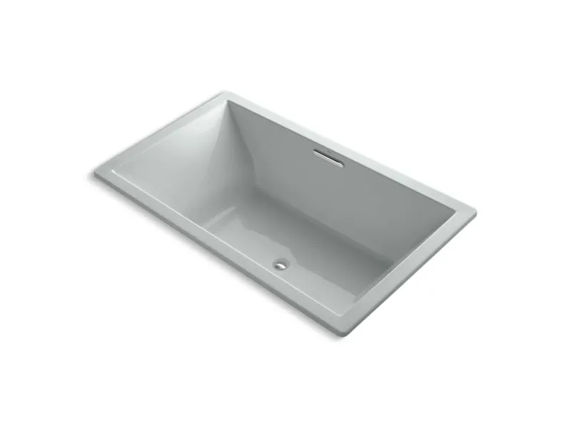 KOHLER K-1174-VB Underscore 72" x 42" drop-in VibrAcoustic bath with center drain