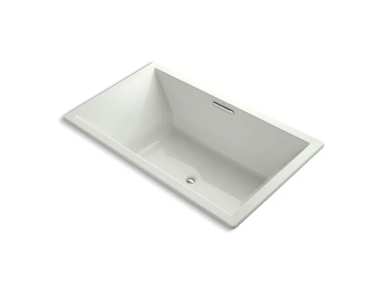 KOHLER K-1174-VB Underscore 72" x 42" drop-in VibrAcoustic bath with center drain