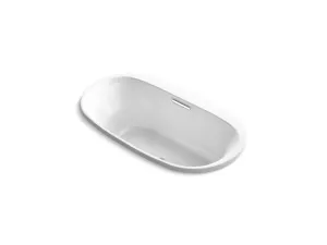 KOHLER K-5716-VB Underscore 65-1/2" x 35-5/8" drop-in VibrAcoustic bath