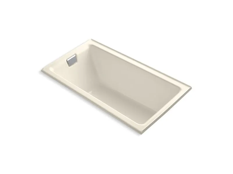 KOHLER K-855-L Tea-for-Two 66" x 36" alcove bath with integral flange and left-hand drain