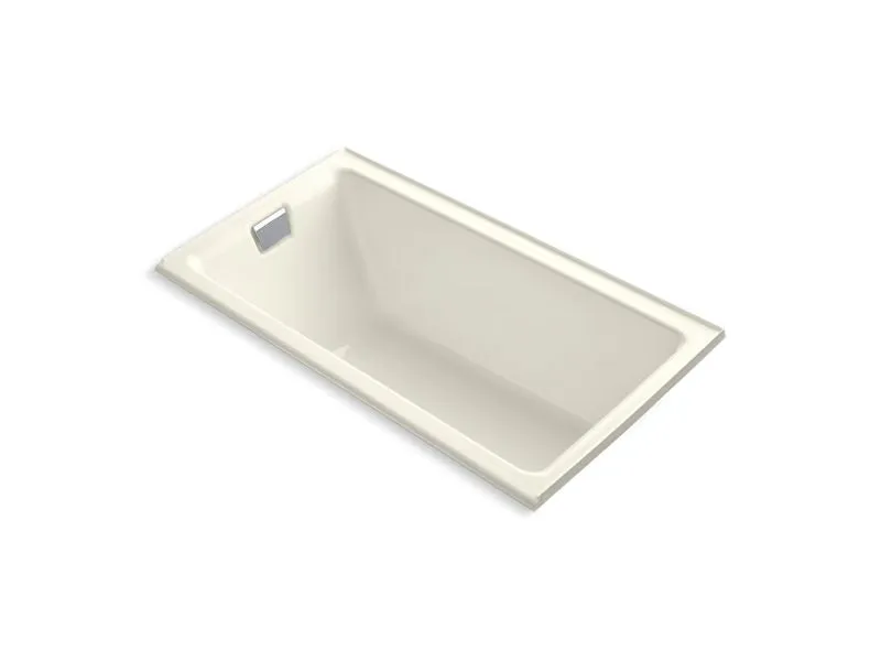 KOHLER K-855-L Tea-for-Two 66" x 36" alcove bath with integral flange and left-hand drain
