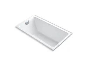 KOHLER K-855-L Tea-for-Two 66" x 36" alcove bath with integral flange and left-hand drain