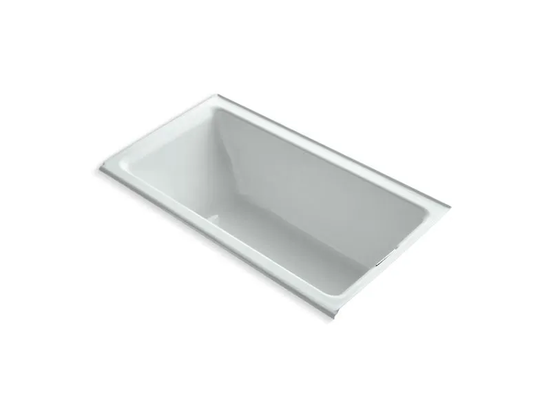 KOHLER K-855-R Tea-for-Two 66" x 36" alcove bath with integral flange and right-hand drain