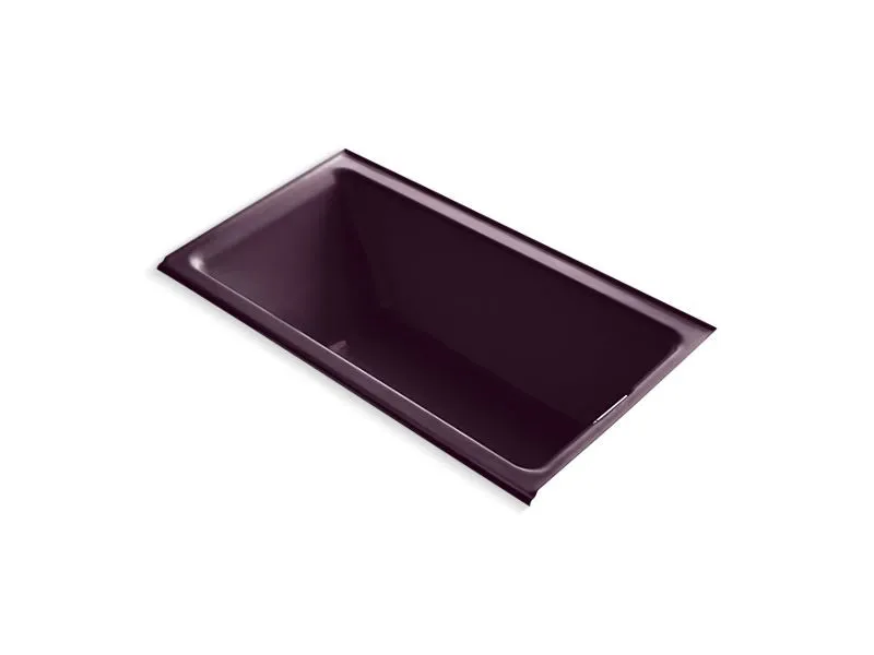 KOHLER K-855-R Tea-for-Two 66" x 36" alcove bath with integral flange and right-hand drain