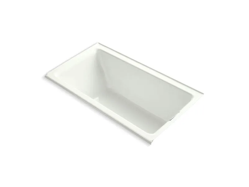 KOHLER K-855-R Tea-for-Two 66" x 36" alcove bath with integral flange and right-hand drain