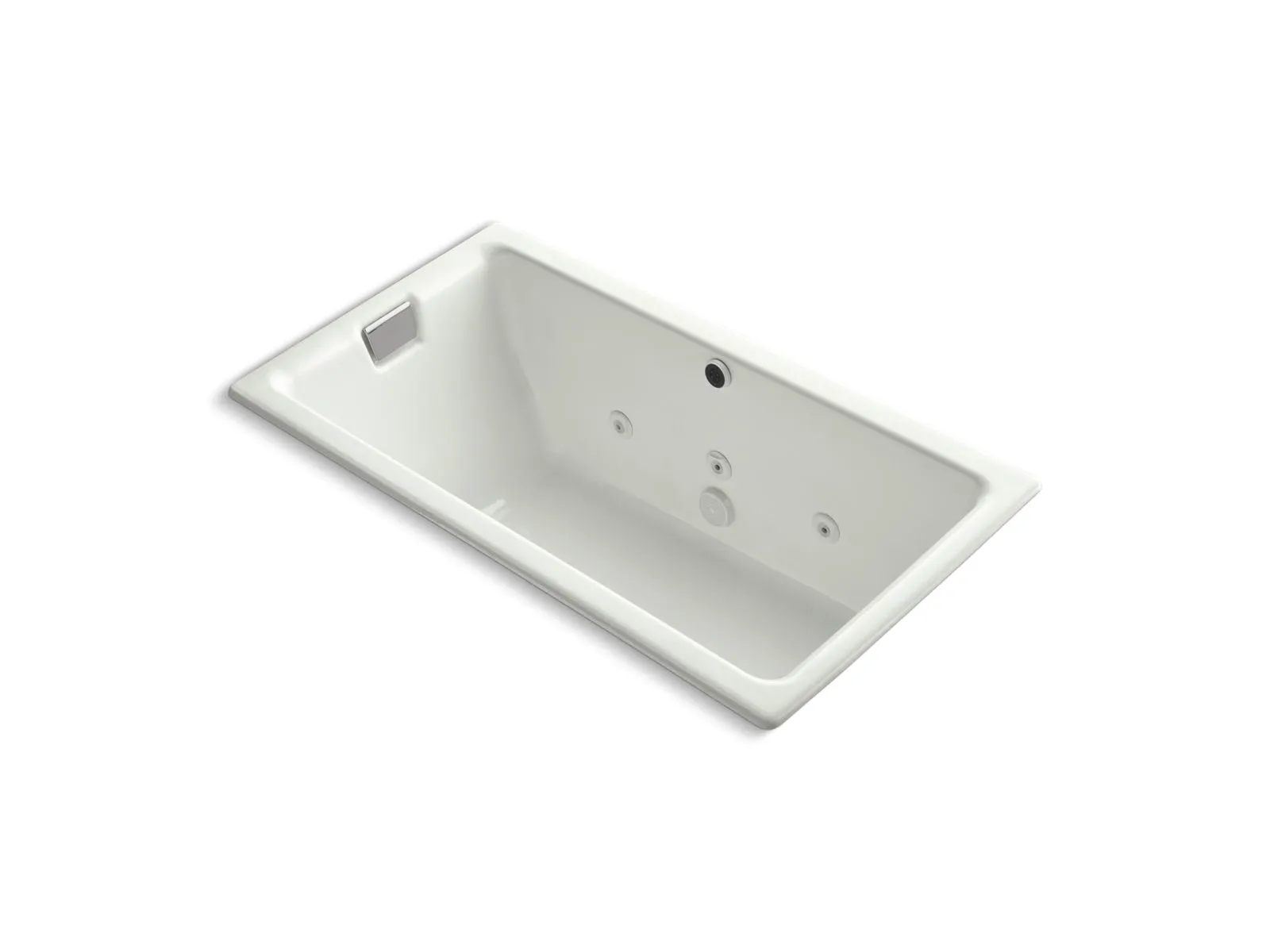 KOHLER K-856-JHN Tea-for-Two 66" x 36" drop-in/undermount whirlpool bath
