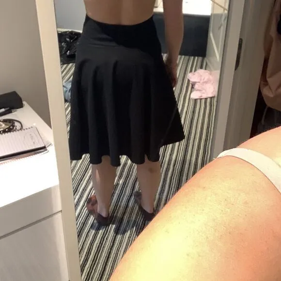 Lancetti wool skirt