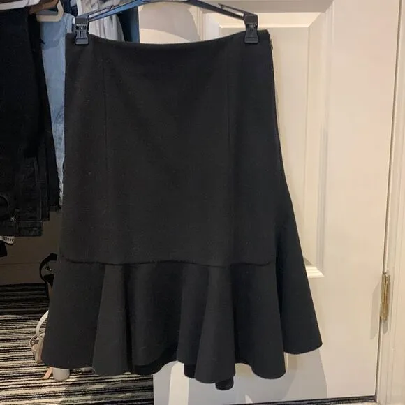 Lancetti wool skirt