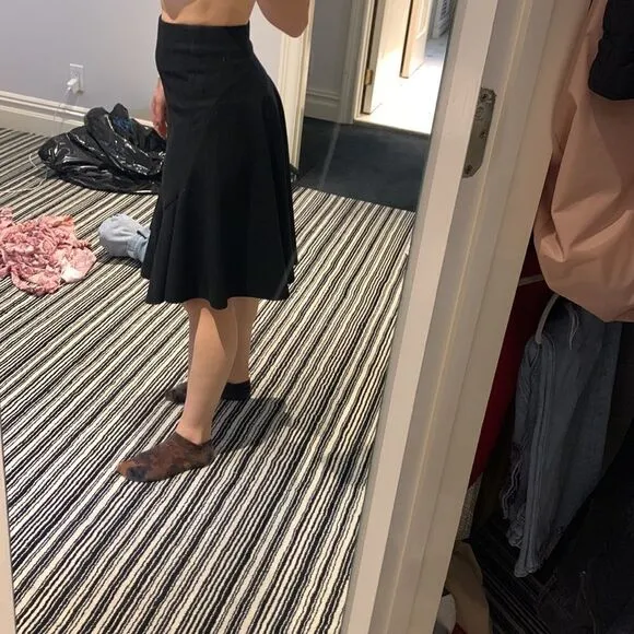 Lancetti wool skirt