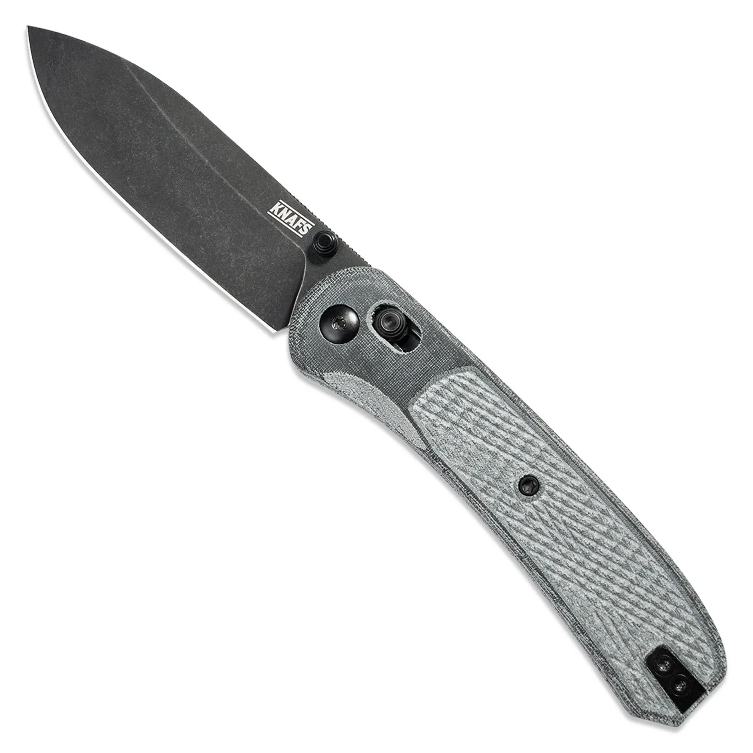 Lander 2 Knife Scales - Micarta - Checkered Pattern