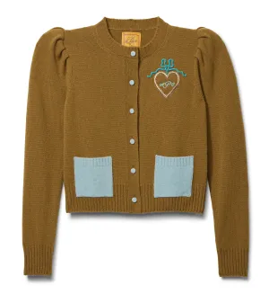 Laurita Puff Sleeve Cardigan