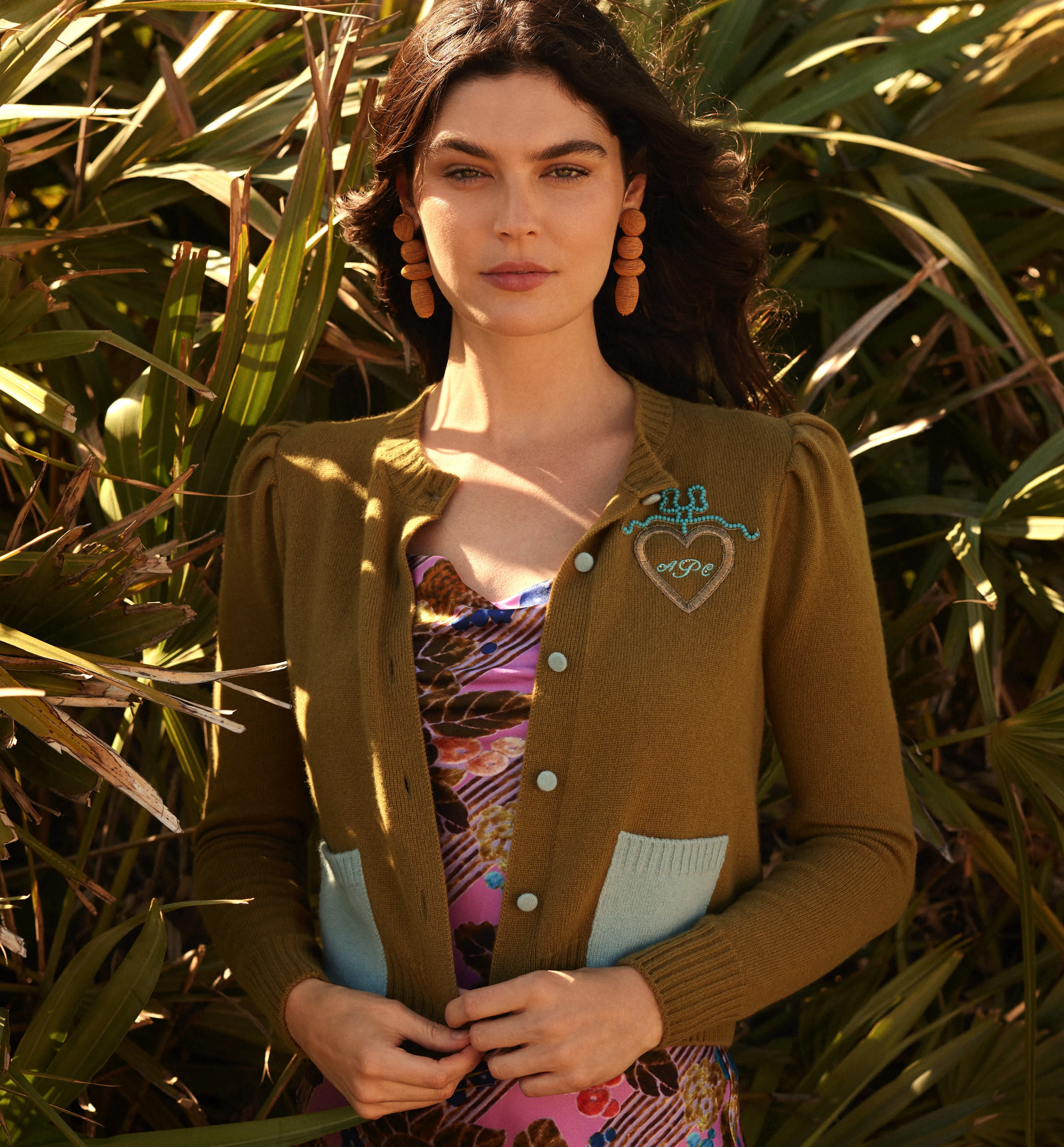 Laurita Puff Sleeve Cardigan
