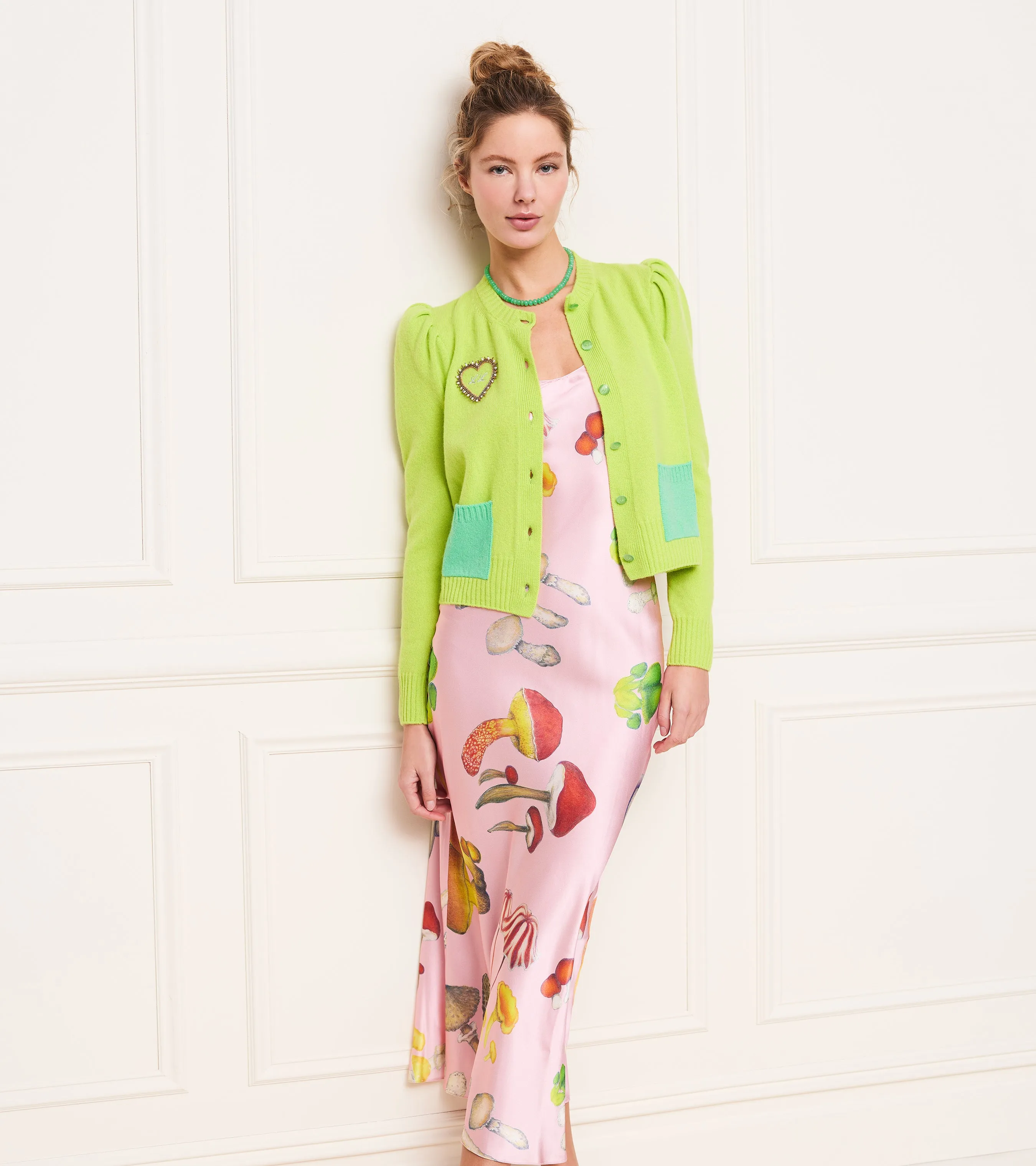 Laurita Puff Sleeve Cardigan