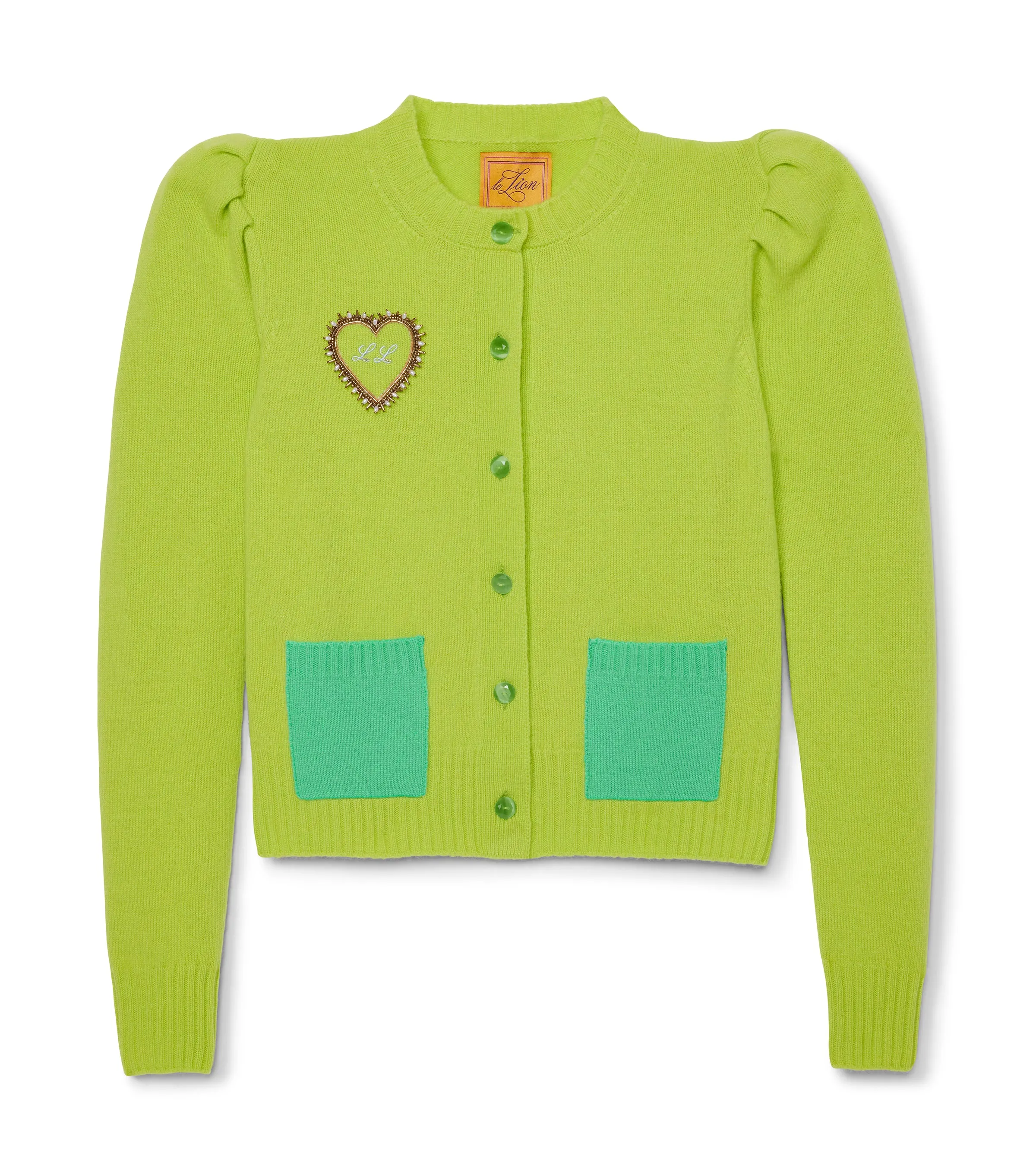 Laurita Puff Sleeve Cardigan
