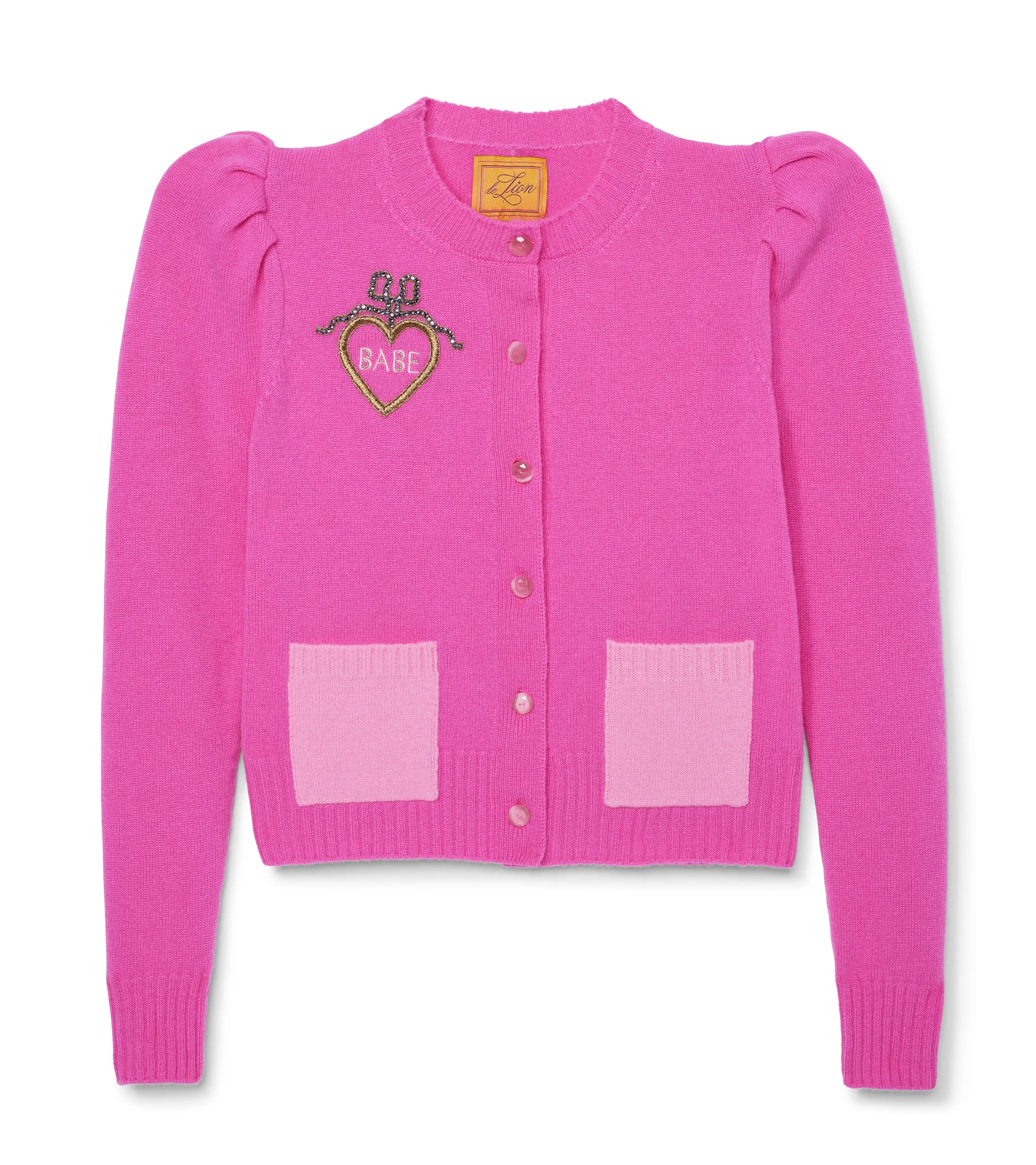 Laurita Puff Sleeve Cardigan