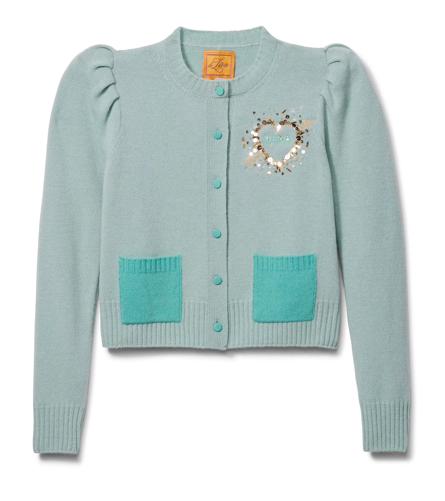 Laurita Puff Sleeve Cardigan