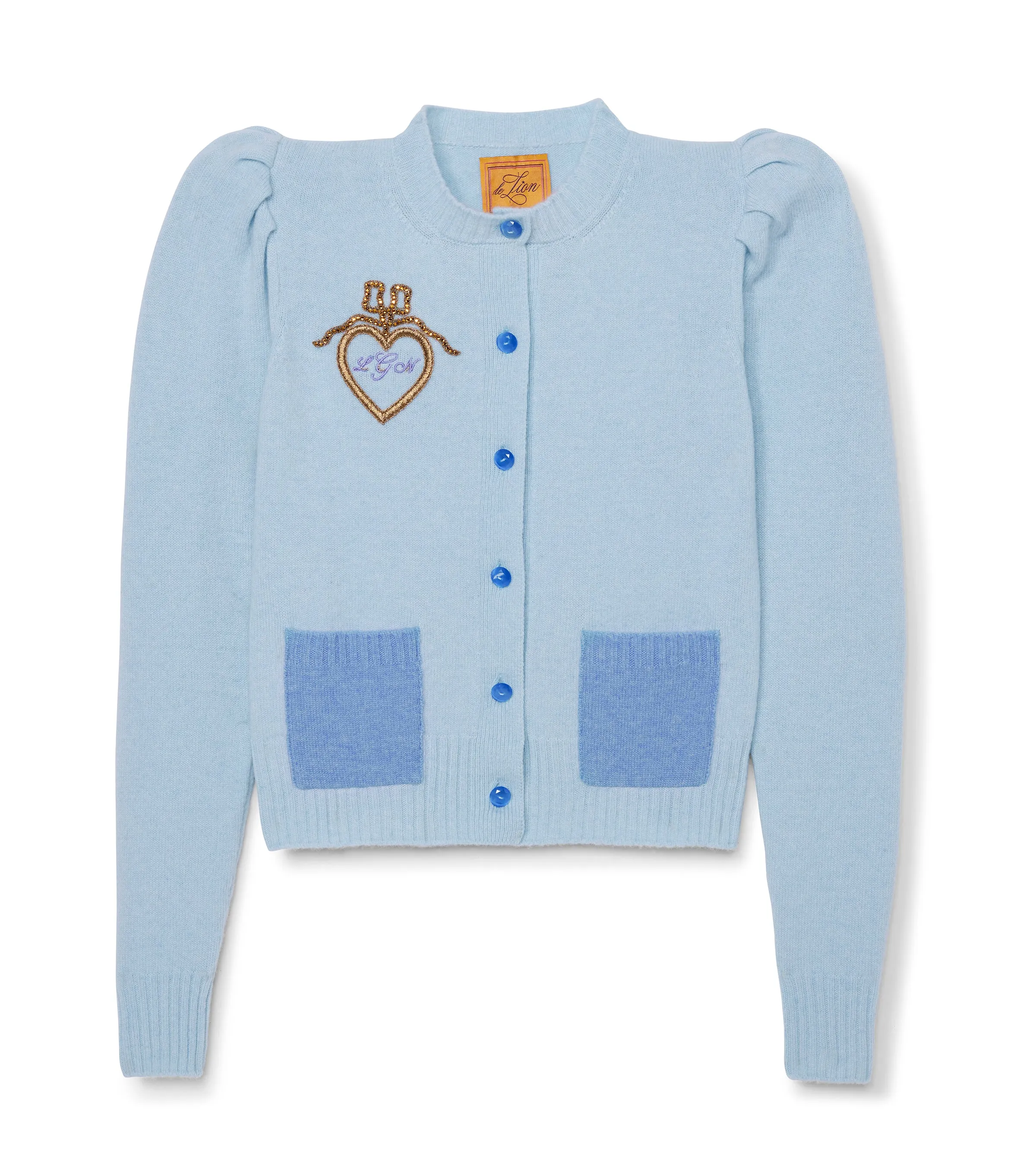 Laurita Puff Sleeve Cardigan