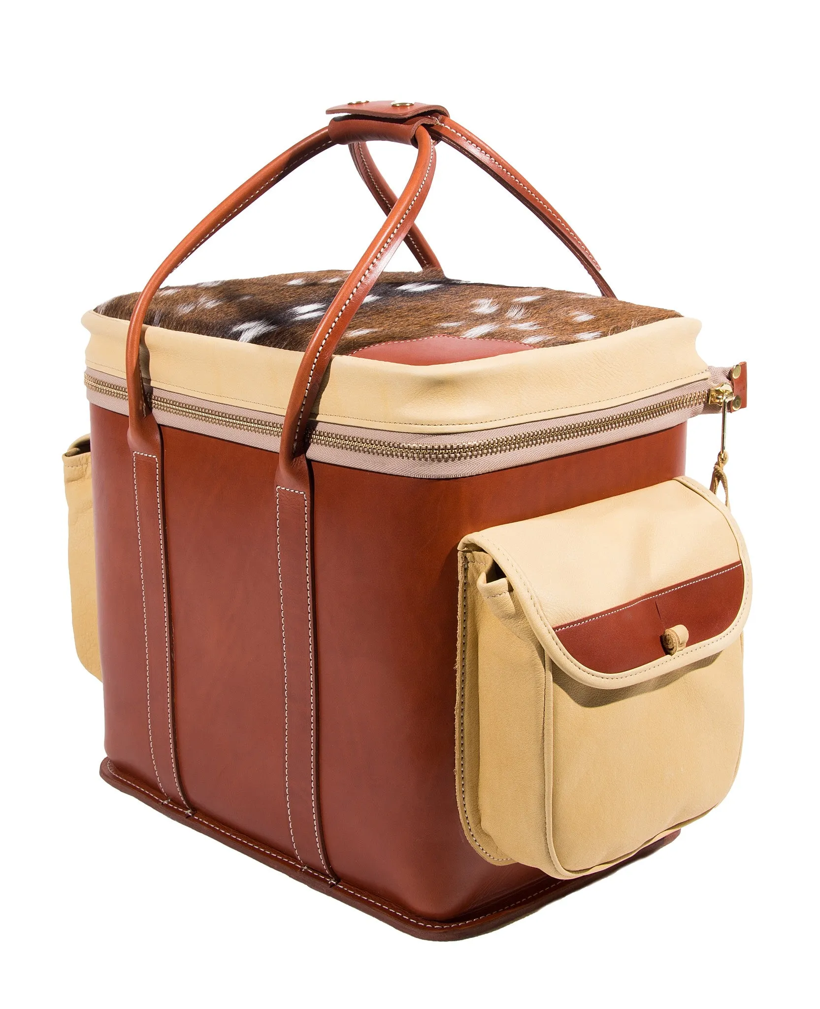 Leather Cooler  Axis Top