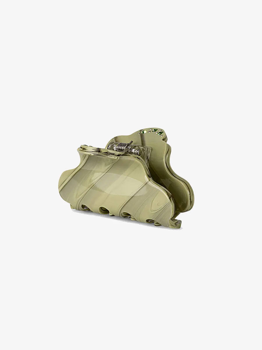 Lene Soulmate Mini Hairgrip - Green Flash