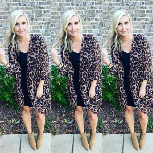 Leopard Kimono
