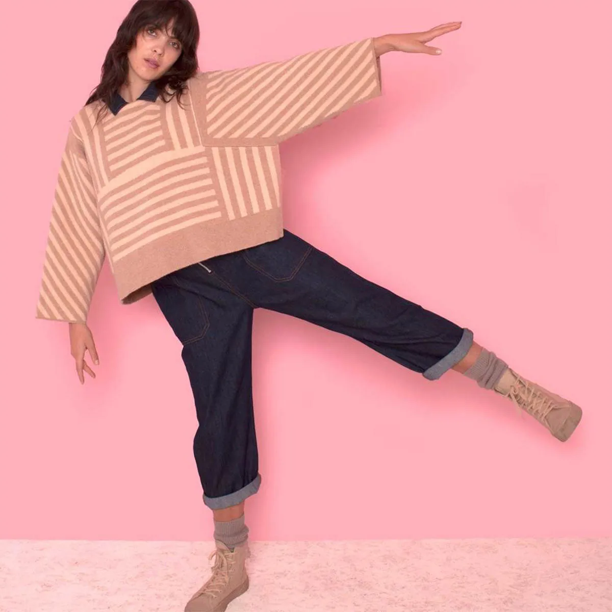 L.F.Markey Murphy Knit Sand