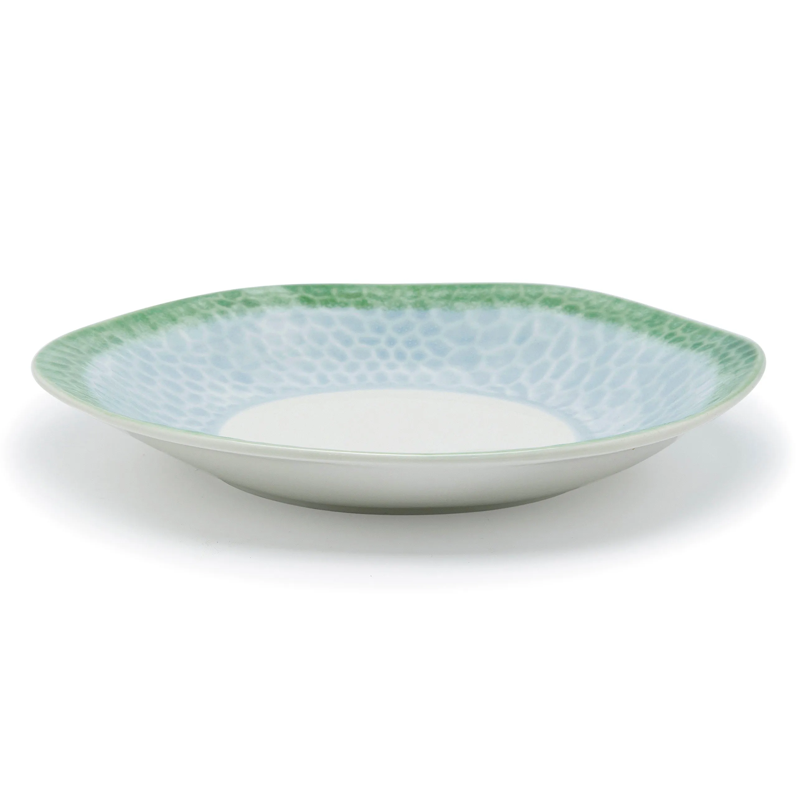 LG CORAL CERAMIC SERVING PLATE (30.4 CM, BLUE)