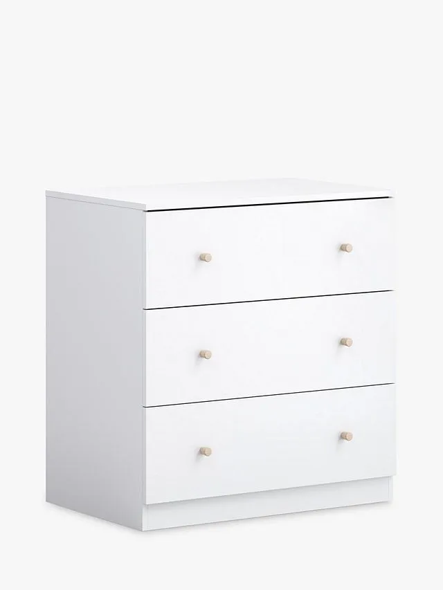 Little Acorns - Burlington dresser White/Oak Box1