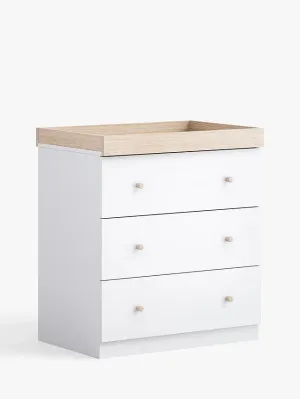 Little Acorns - Burlington dresser White/Oak Box2