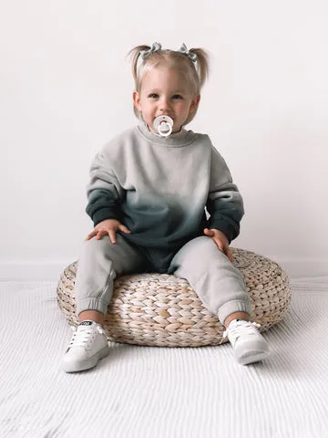 Little Bipsy Ombre Elevated Crewneck - Night Fall