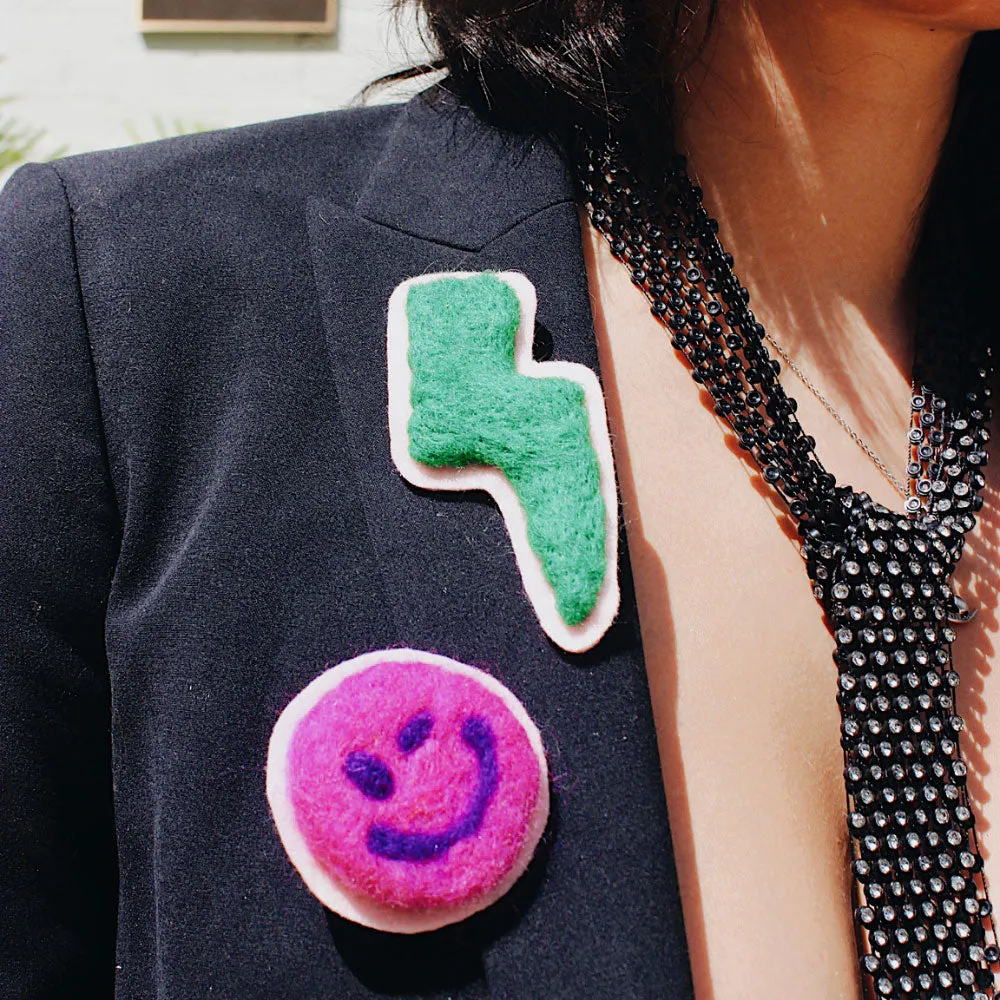 LM x GiANNA Hand-Felted Pins