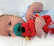 Long Horn Bull WubbaNub Plush Pacifier