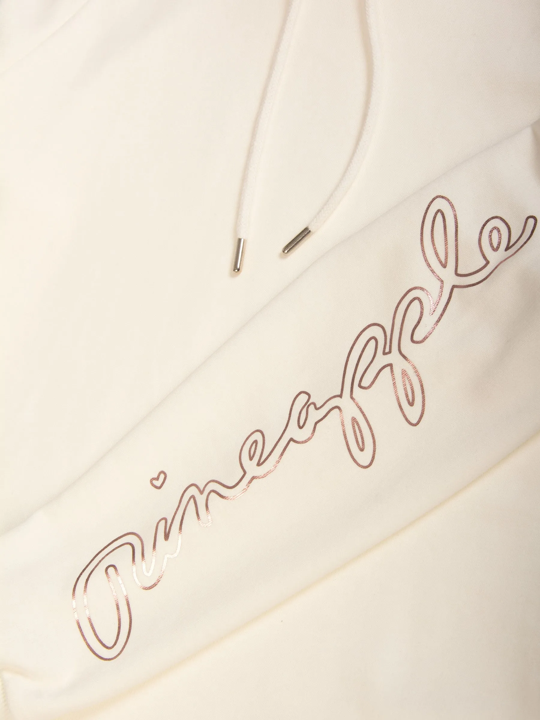 Longline Logo Hoodie