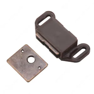 Loquet magnétique simple 290 - Brun