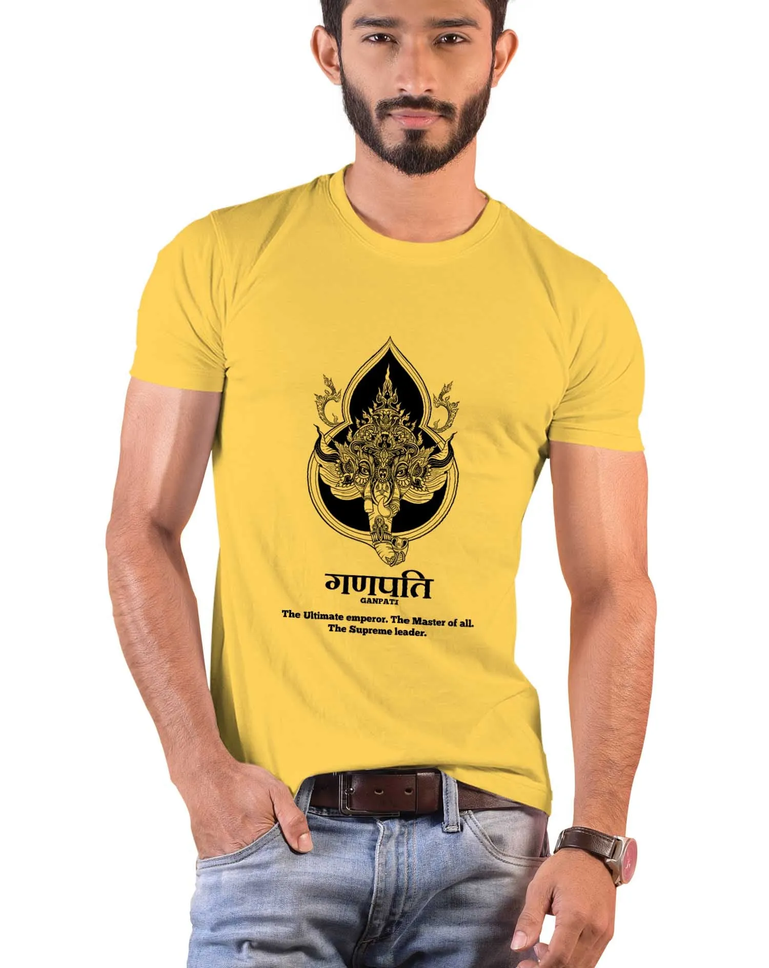 Lord Ganesha, Sanskrit T-shirt