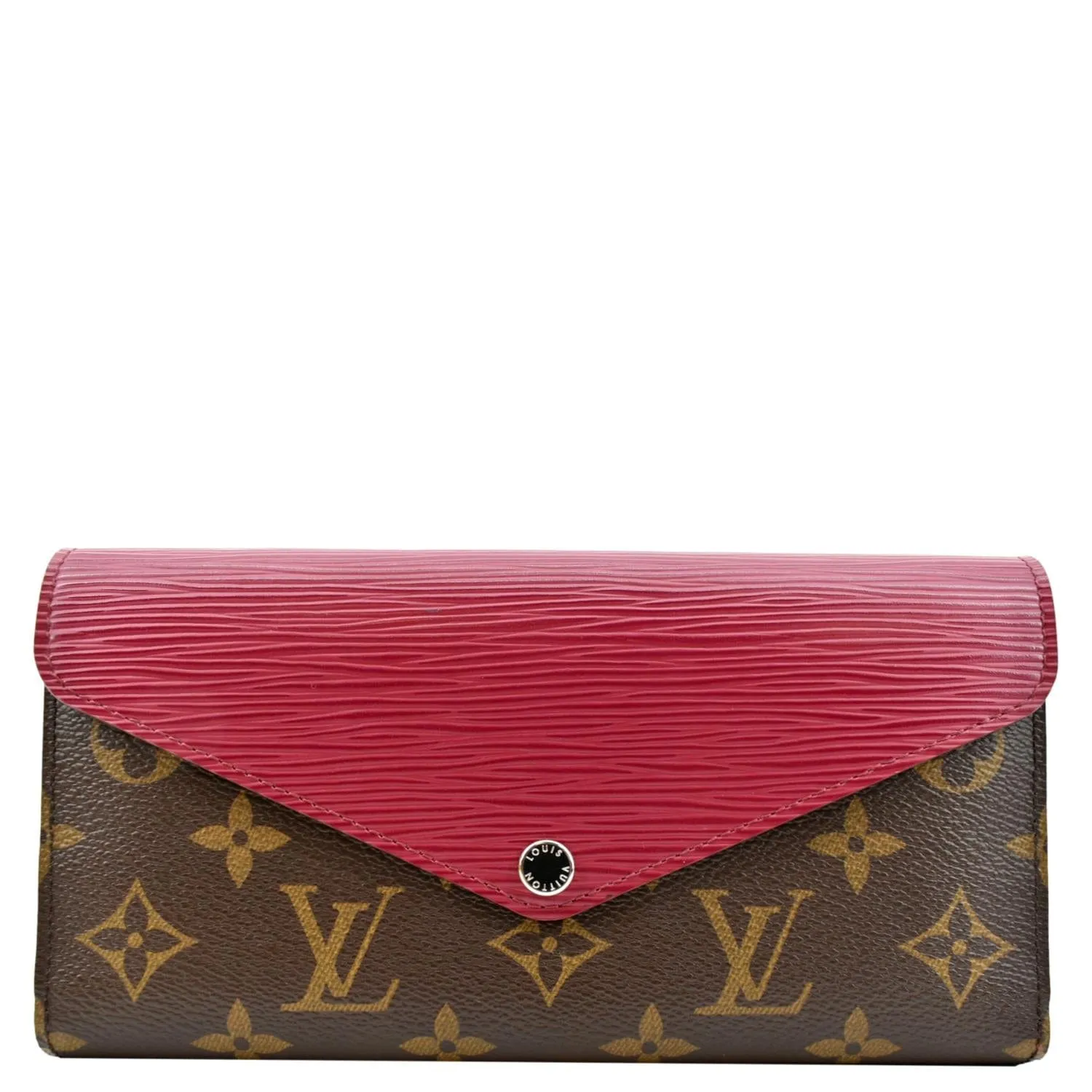 LOUIS VUITTON Marie-Lou Epi Monogram Canvas Wallet Red