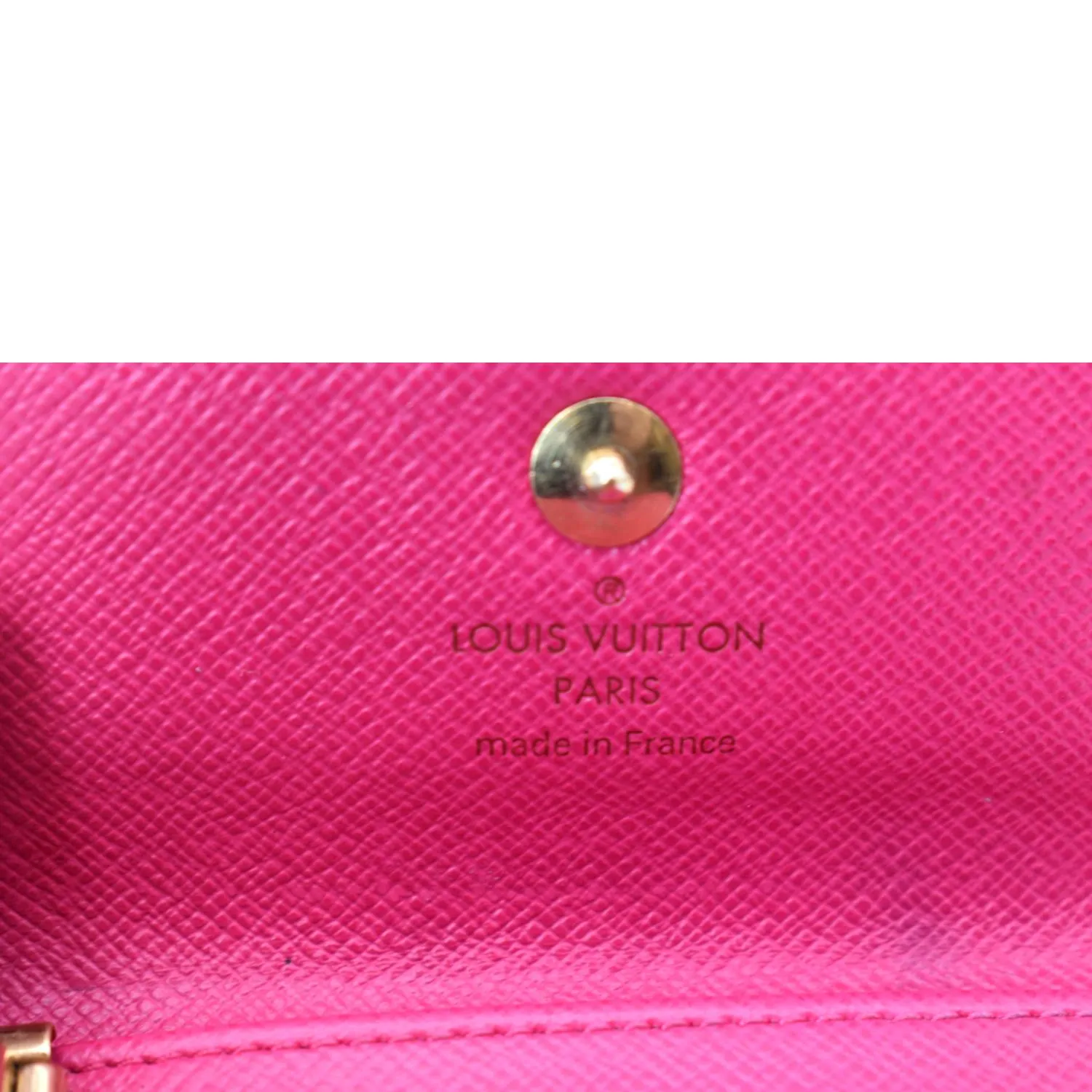LOUIS VUITTON Multicles Multicolor Canvas 4 Key Holder Black