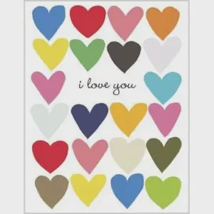 Love Hearts Greeting Card
