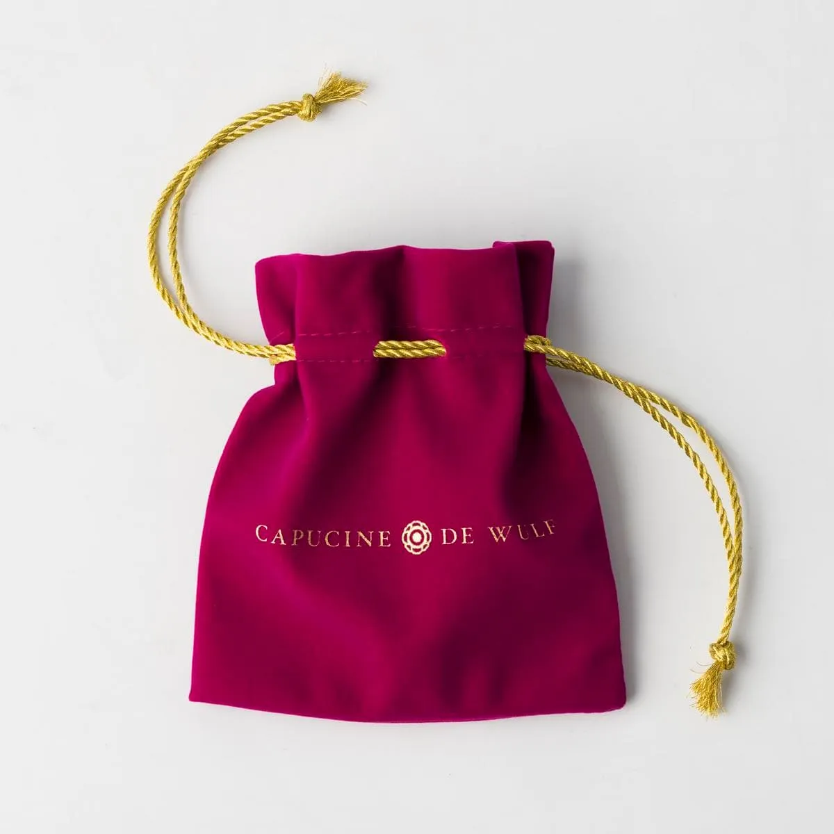 Love Hoop Earrings with Heart Charm - Gold