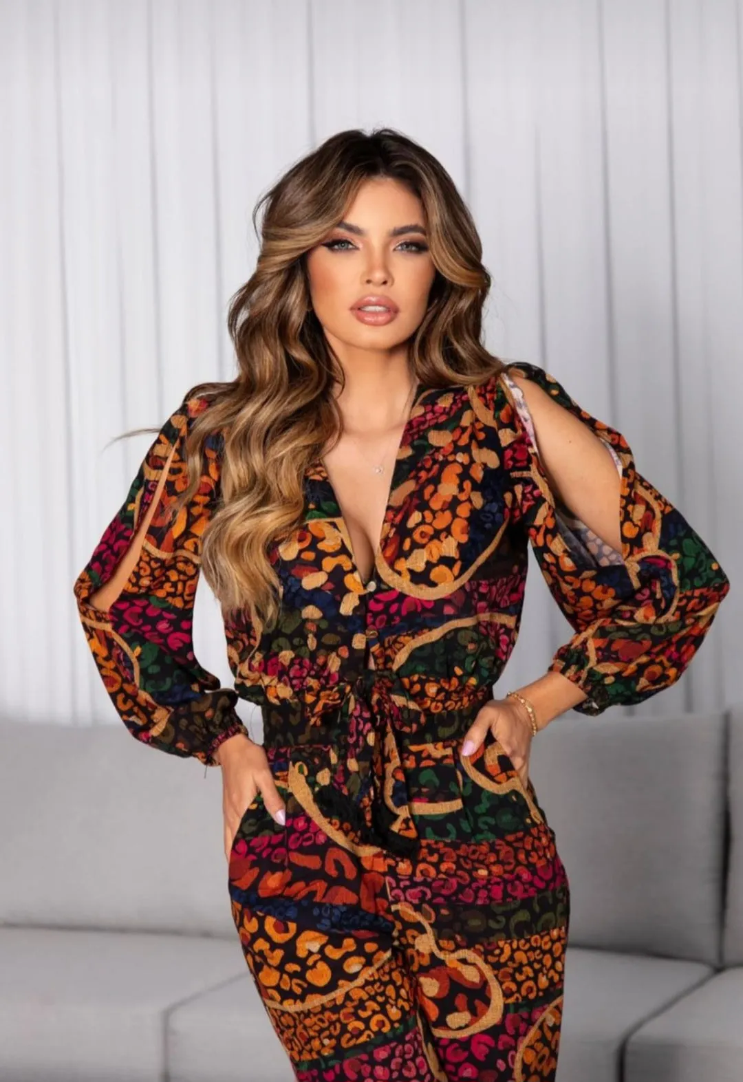 Lovely Leopard Jumpsuit