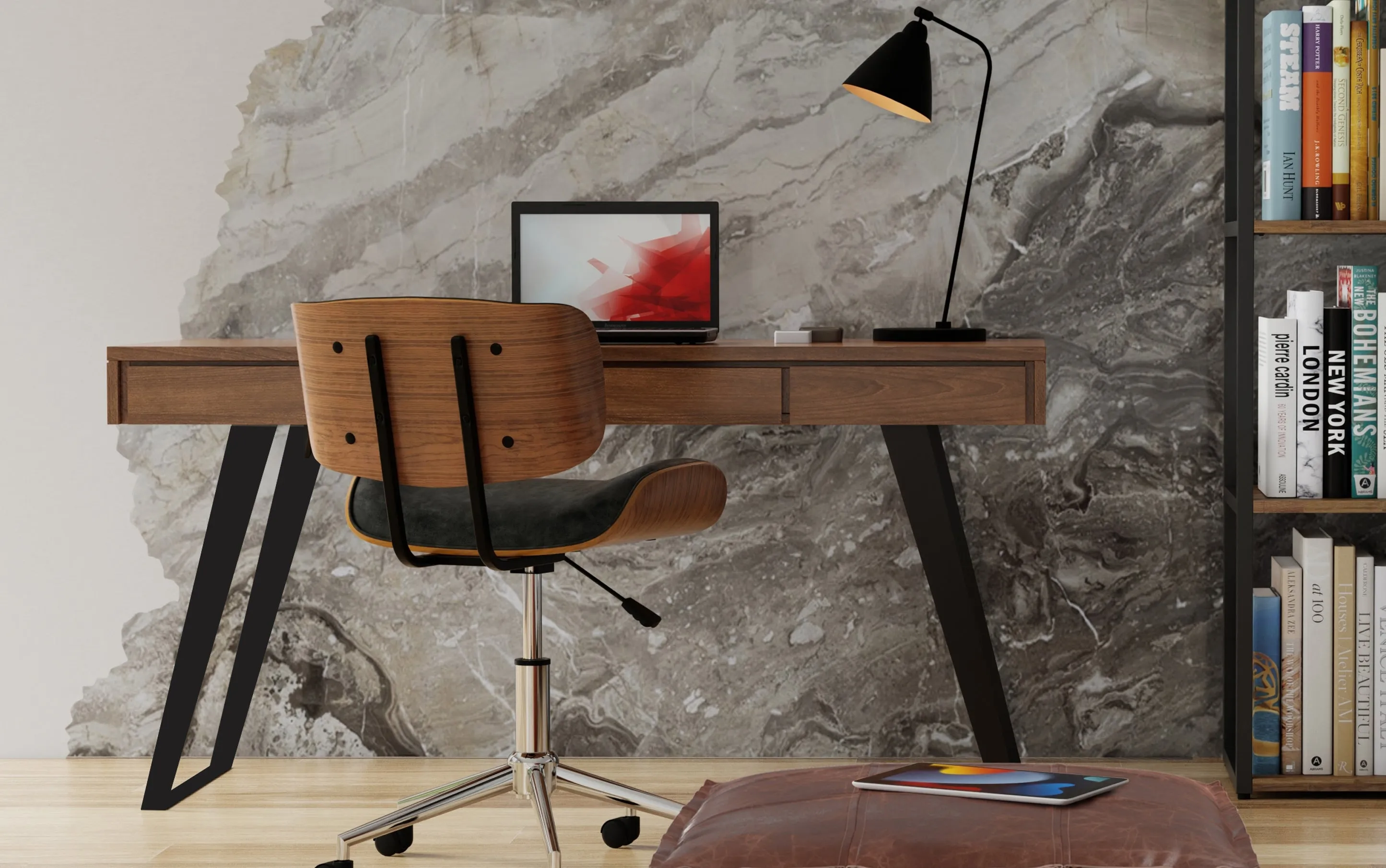 Lowry Desk in Walnut