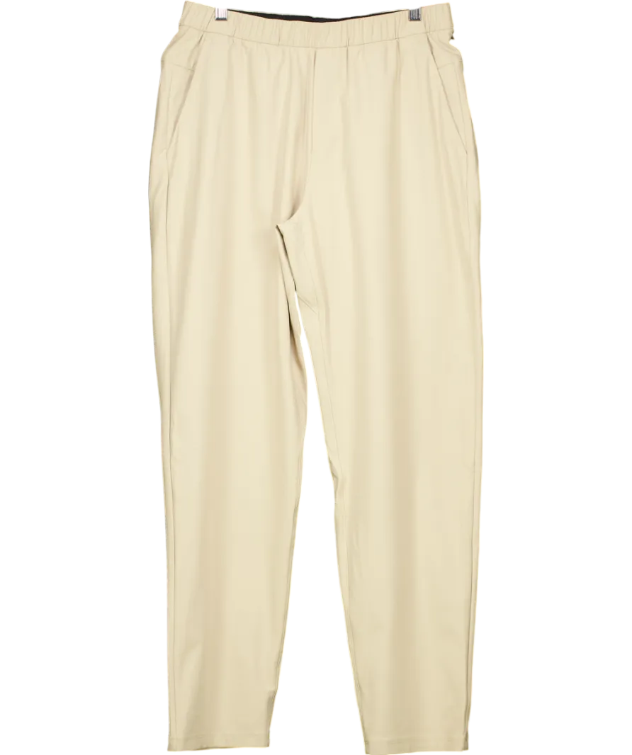 Lululemon Beige Abc Warpstreme Pull-on Pant Regular UK M