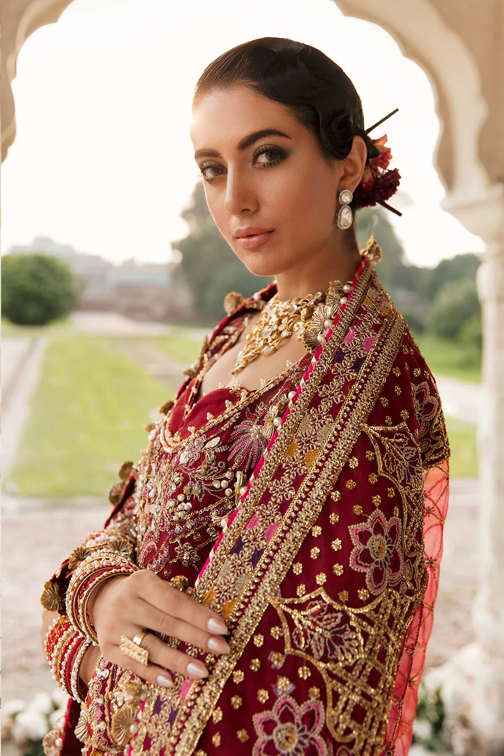 Mahjabeen | Afrozeh Brides Collection 2022 | Stitched Unstitched Embroidered Net Bridal Suit