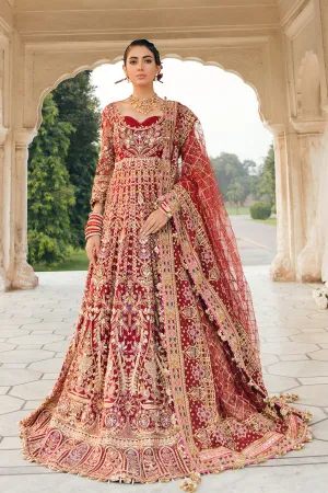Mahjabeen | Afrozeh Brides Collection 2022 | Stitched Unstitched Embroidered Net Bridal Suit