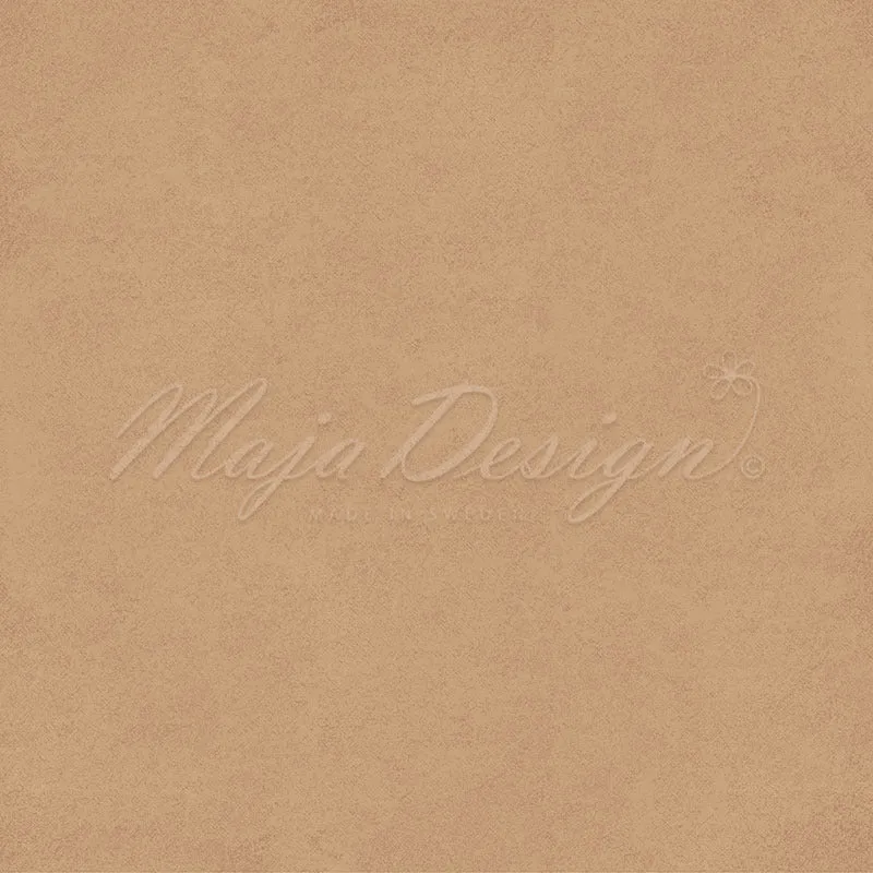 Maja Design - 12x12 Designer Paper - Monochromes - Happy Shades - Gingerbread