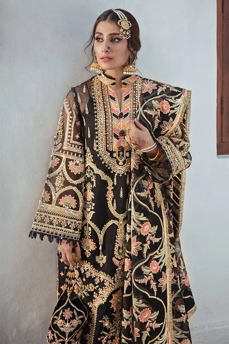 Malhar | MNR Zarlish Festive Unstitched Collection 2021 | Unstitched Embroidered Organza Suit